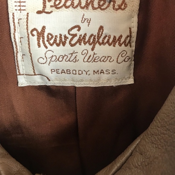 Women's Tan Pea Coat - Picture 4 of 6